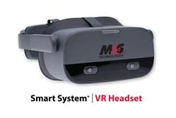 VR headset with eye tracking