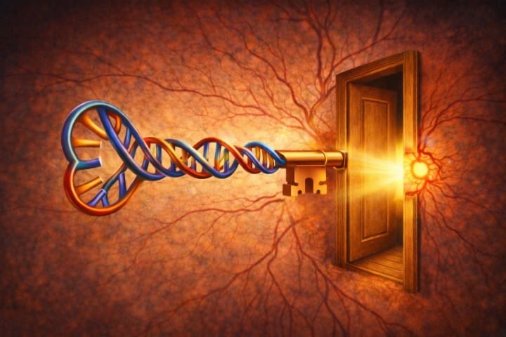 genetic retina key