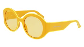 round yellow sunglasses